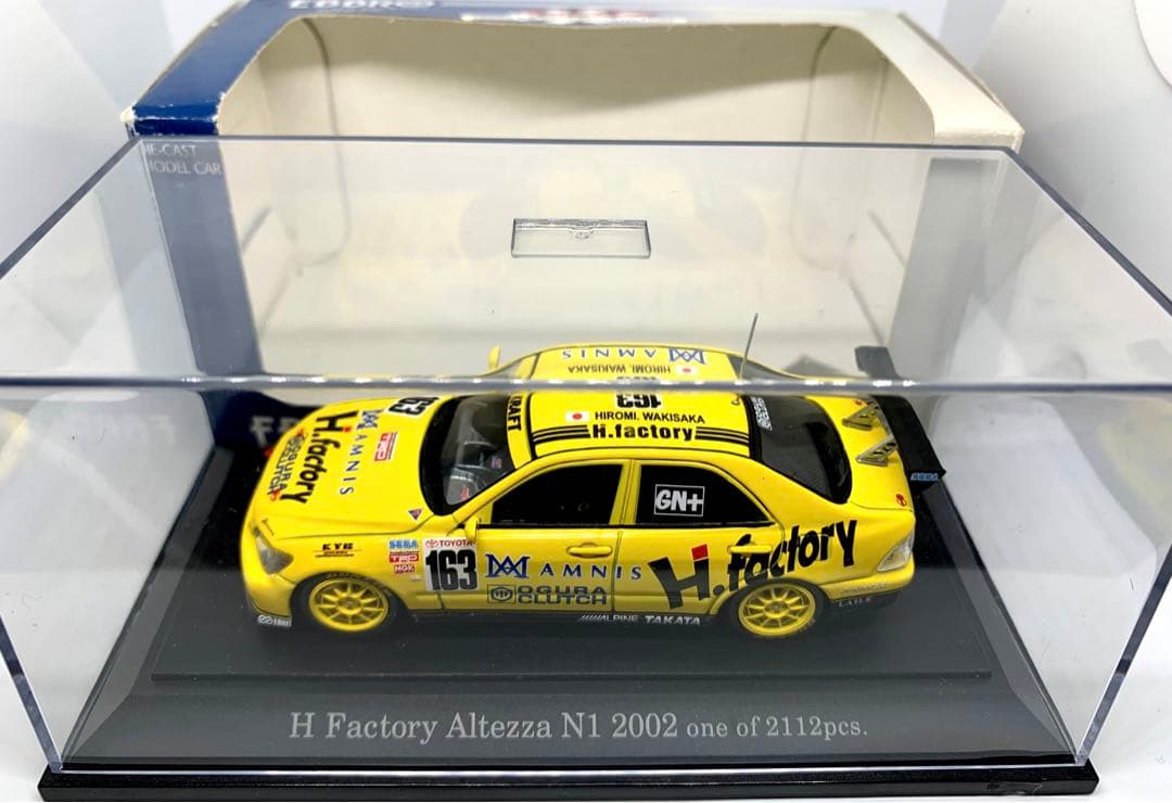 エブロ トヨタ アルテッツァ N1 2002 1/43 脇阪 スーパー耐久