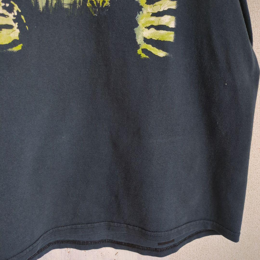 NOFX バンT スカル ゾンビ グラフィック Tシャツ ブラック メロコア