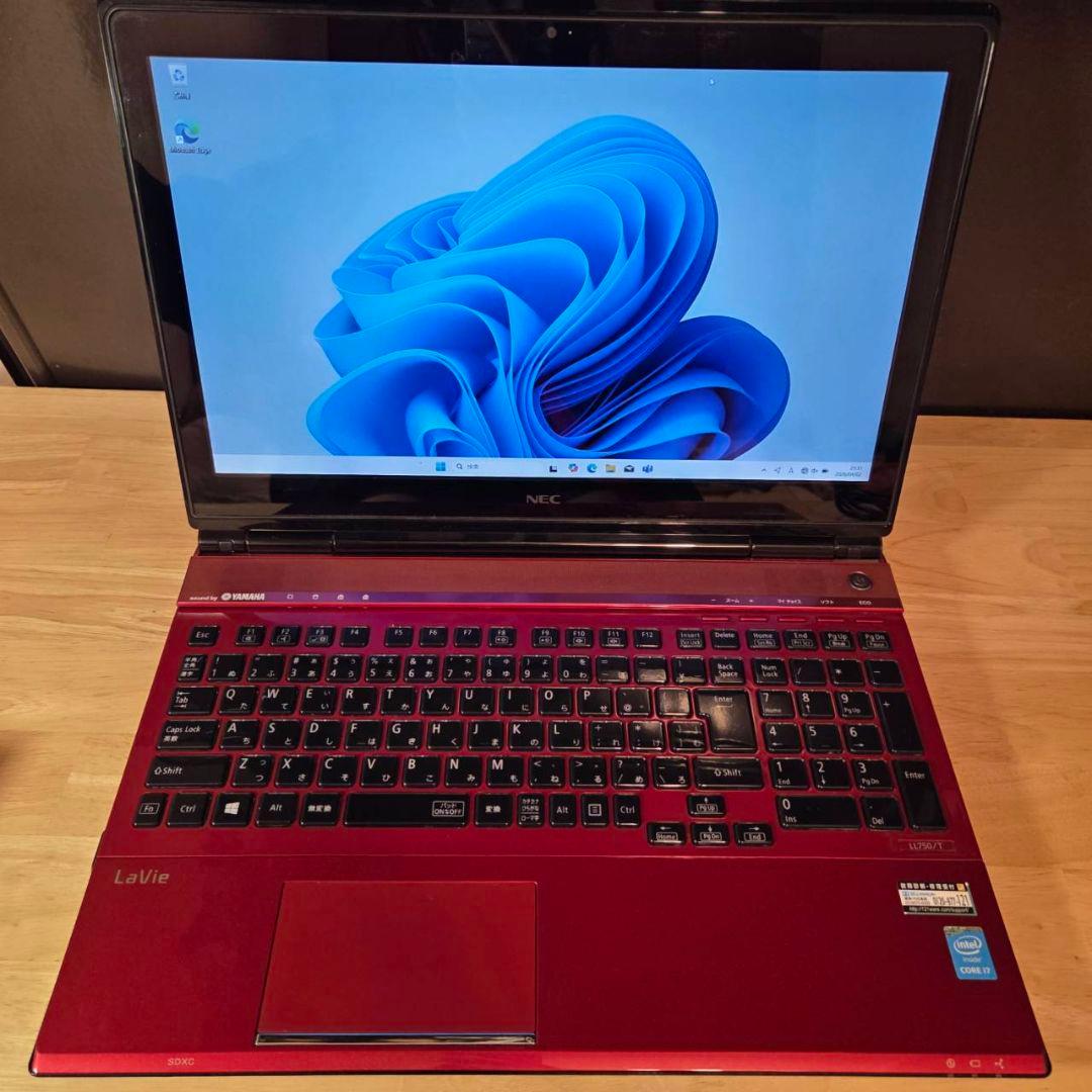 NEC LaVie YAMAHA LL750/T core i7搭載