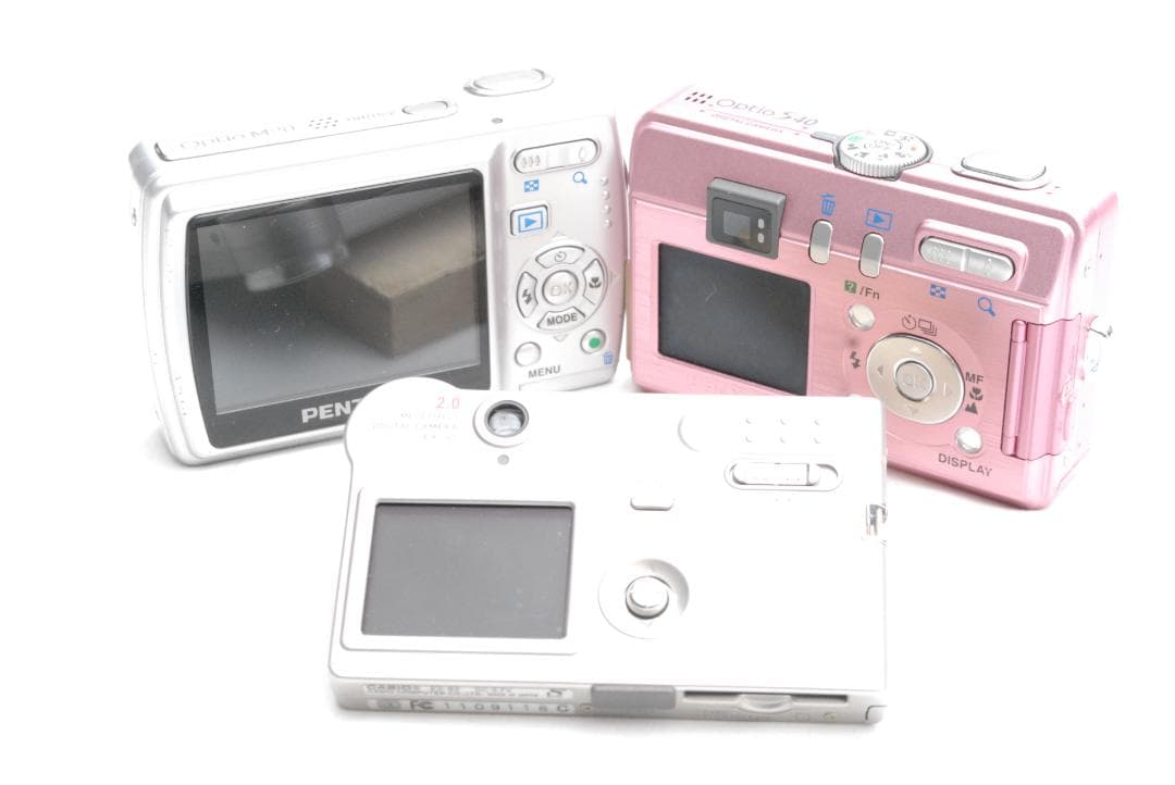 CASIO PENTAX コンデジ3点 (ジャンク品）