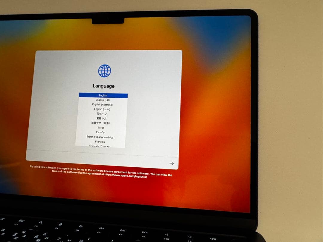 未使用 Apple MacBook Air M2 13.6インチ ミッドナイト