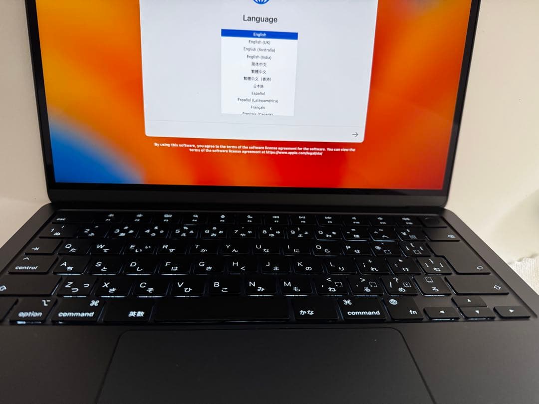 未使用 Apple MacBook Air M2 13.6インチ ミッドナイト