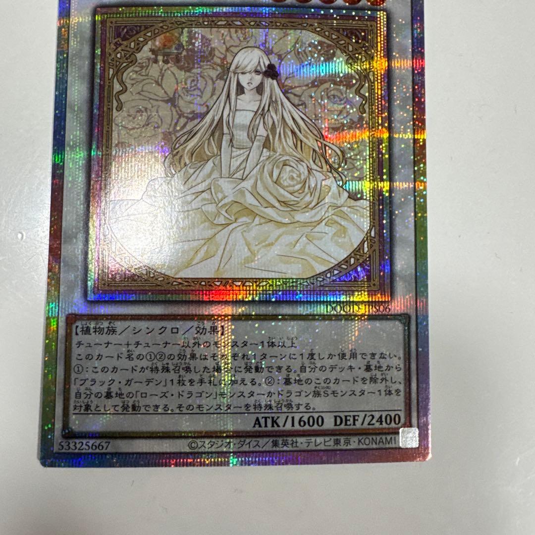 遊戯王　ガーデン・ローズ・メイデン 絵違い　プリズマ