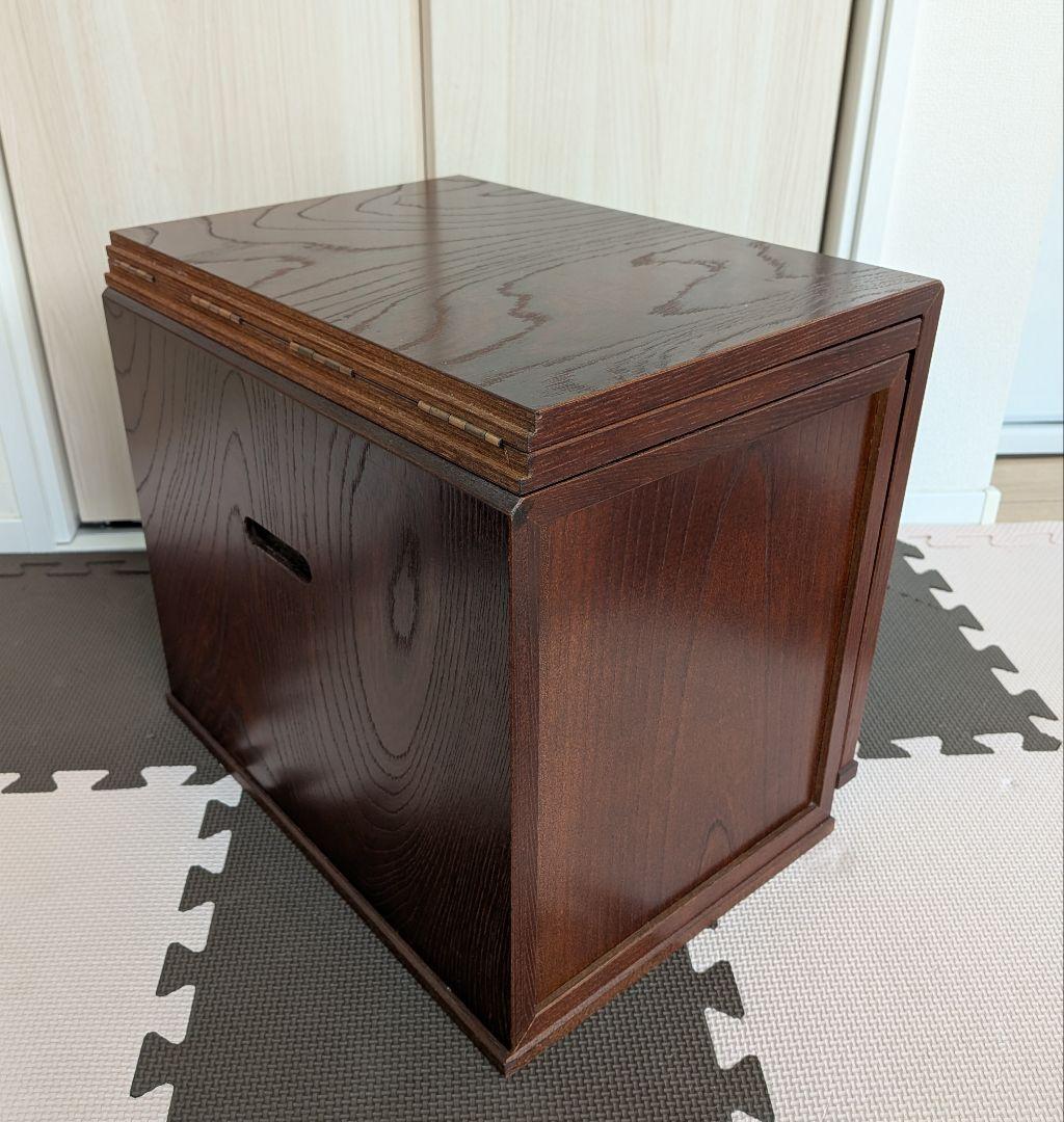 木製 折り畳み座机 文机 アンティーク家具