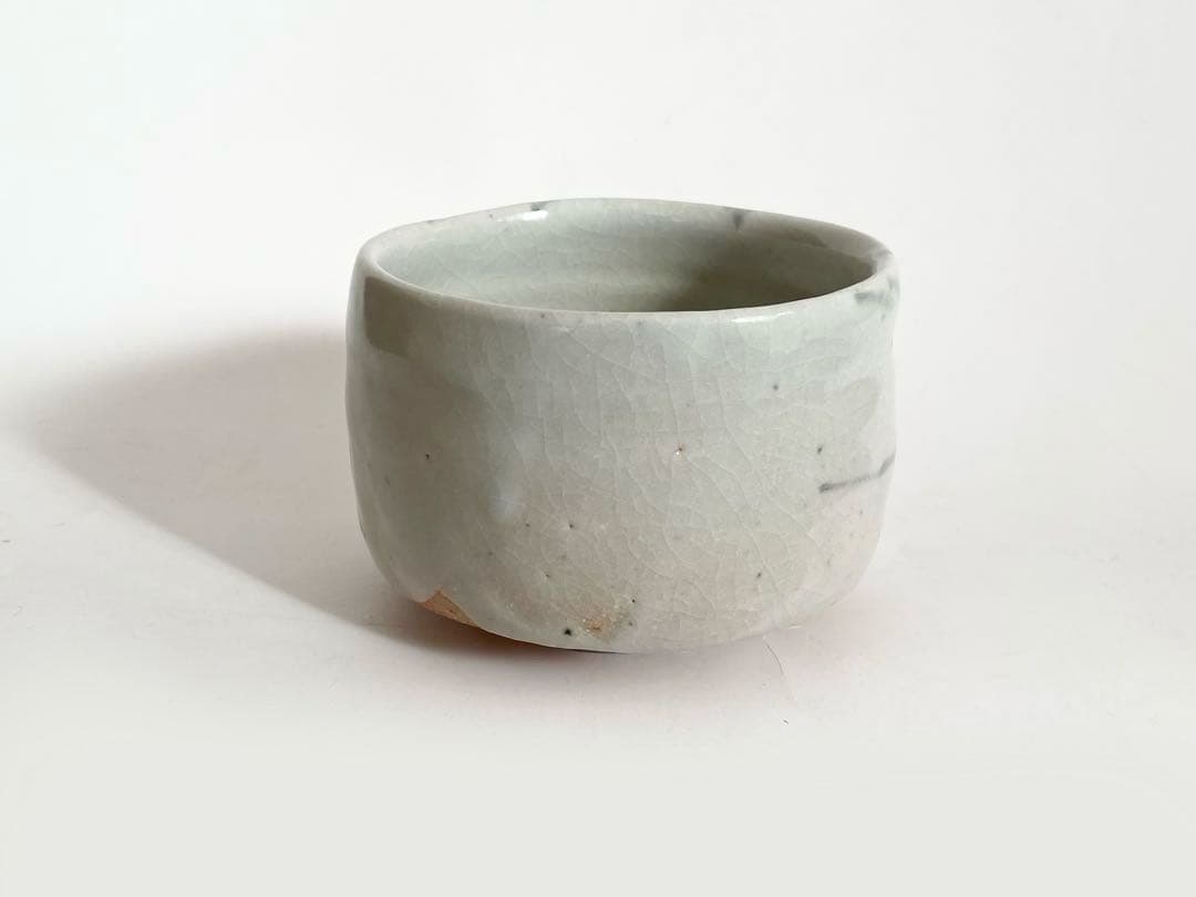 陶芸家　作家物　三原研　黒影文　茶盌　茶碗　共箱