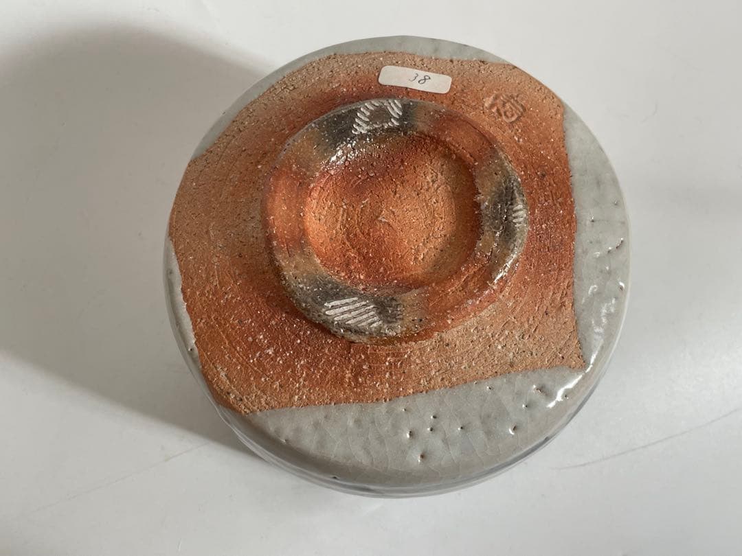 陶芸家　作家物　三原研　黒影文　茶盌　茶碗　共箱