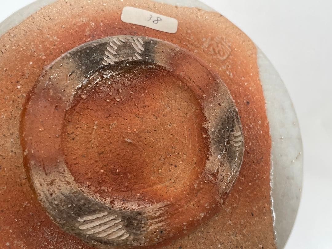 陶芸家　作家物　三原研　黒影文　茶盌　茶碗　共箱