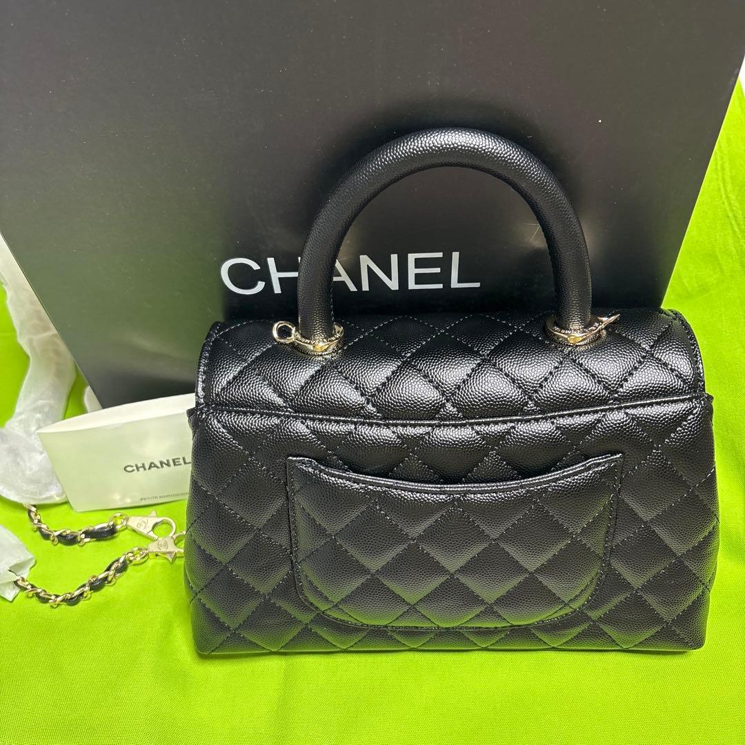CHANEL ノベルティ★トップハンドル　　 　ハンドバッグ