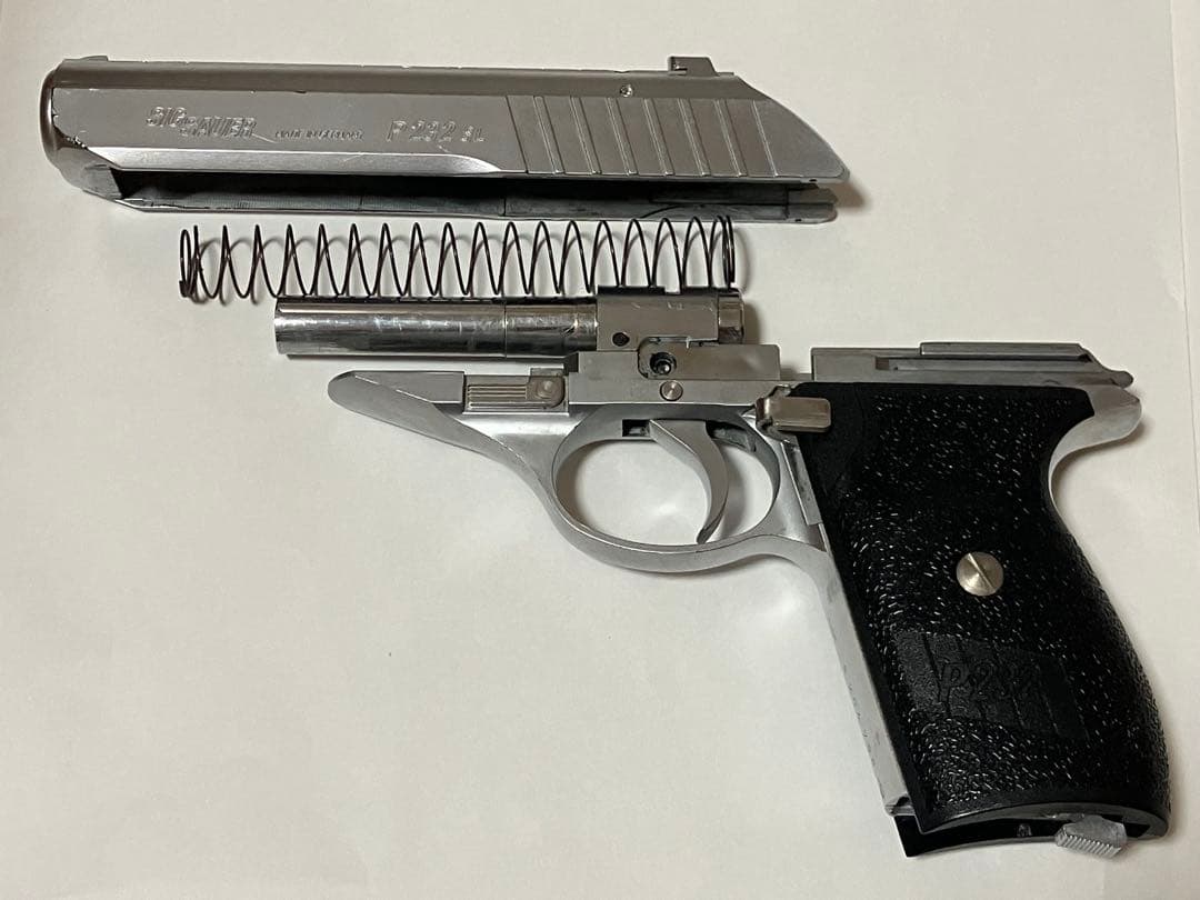 KSC SIG P232 SL ブローバックガスガン&ハイバレットガス2缶セット