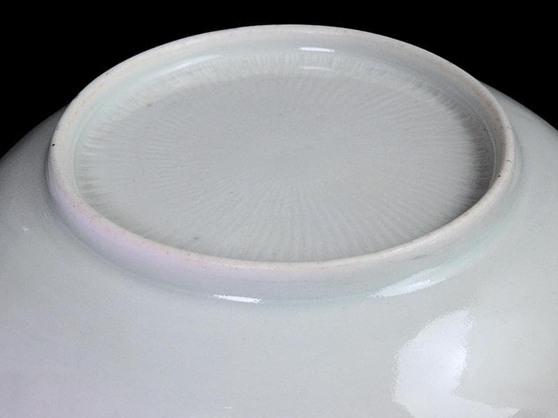 古伊万里　陽刻　染錦　宝尽くしに楼閣の図　５寸皿　 C714AS-CZj