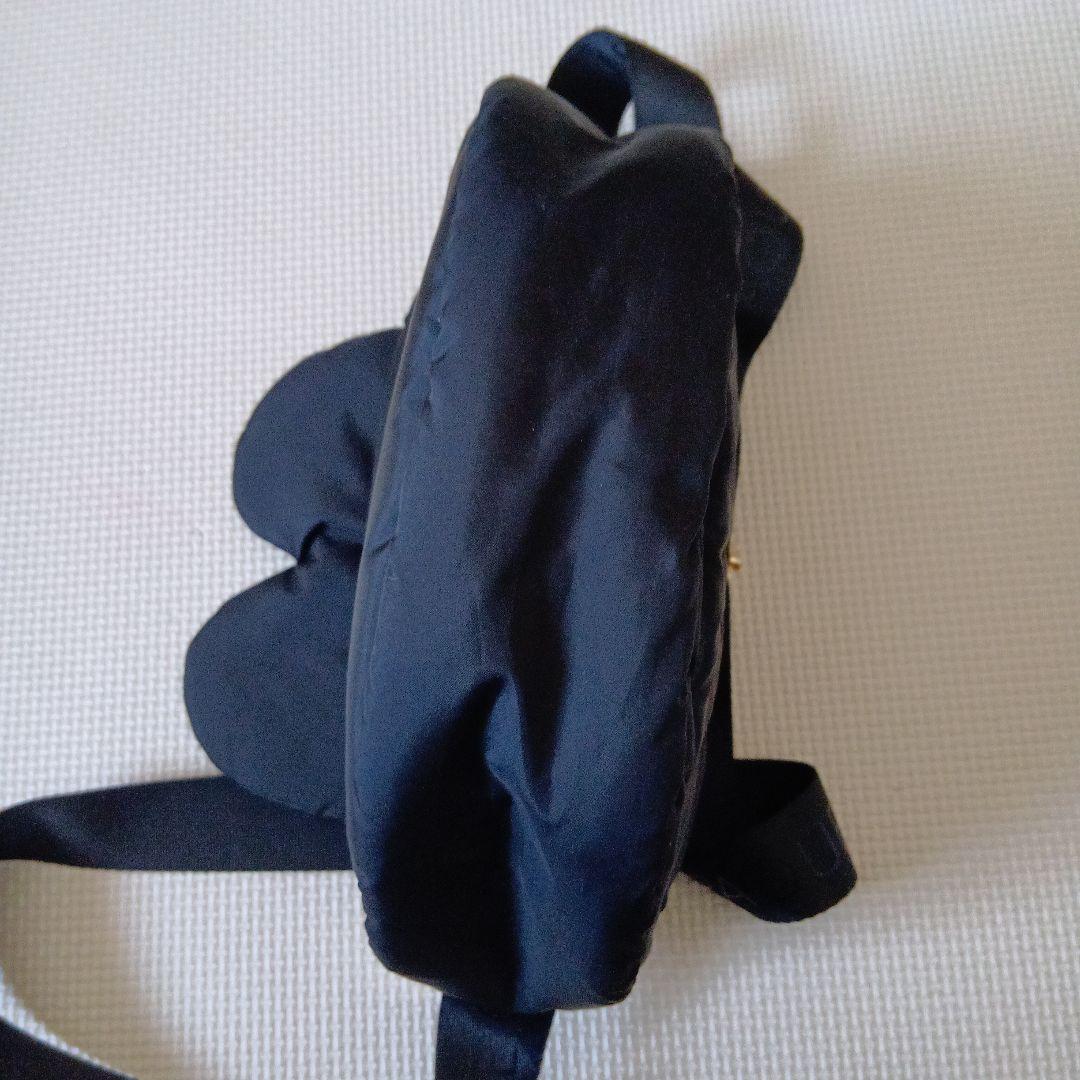 新品　miffy　OPAQUE.CLIP　フェイス型ショルダーバッグ　黒ミッフィ