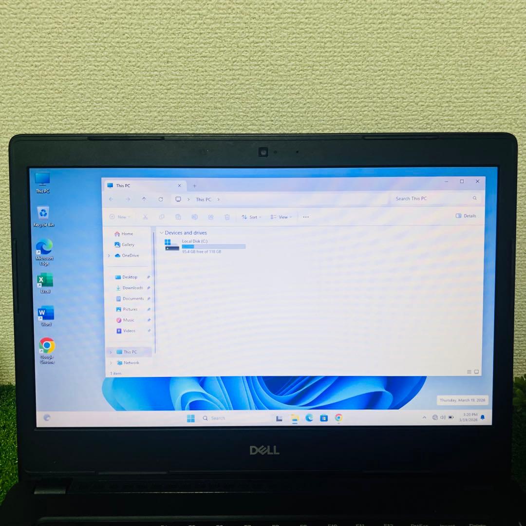 Windowsノート本体 Dell Latitude 3480 i3 7100U 4GB 128GB