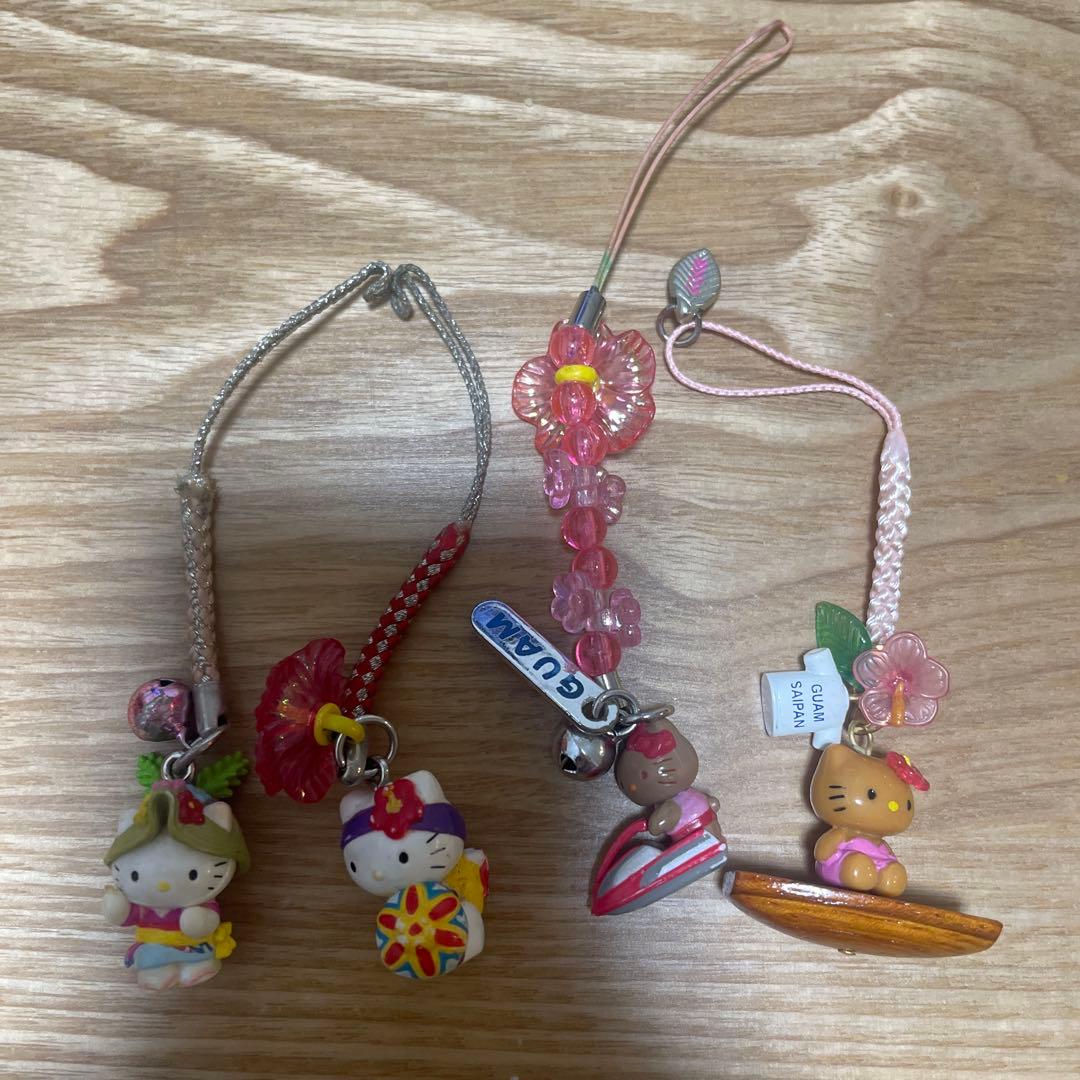 ご当地キティ根付ストラップ 16個セット