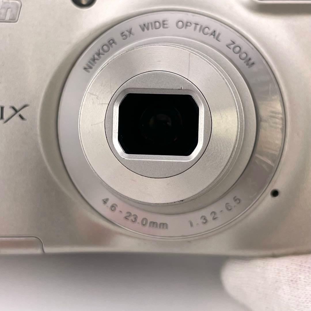 乾電池式/実写美⭕️【動作確認済】Nikon COOLPIX L30 シルバー