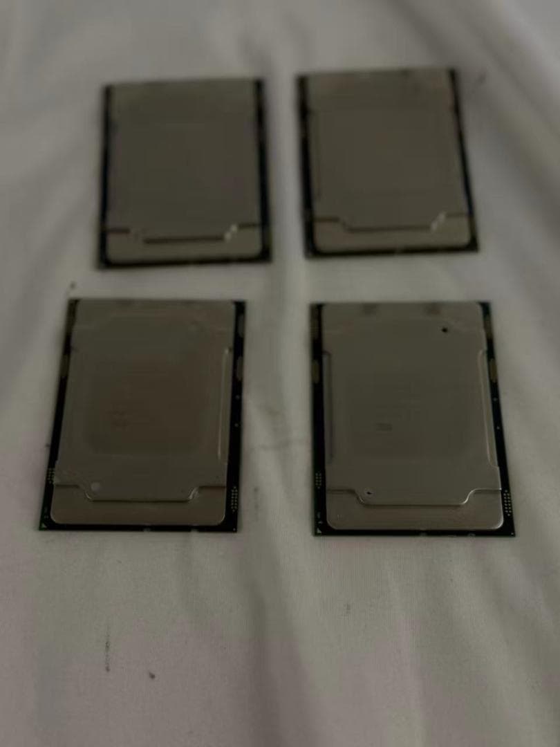 intel/インテル/XeonSilver4208 /LGA3647/4枚セット
