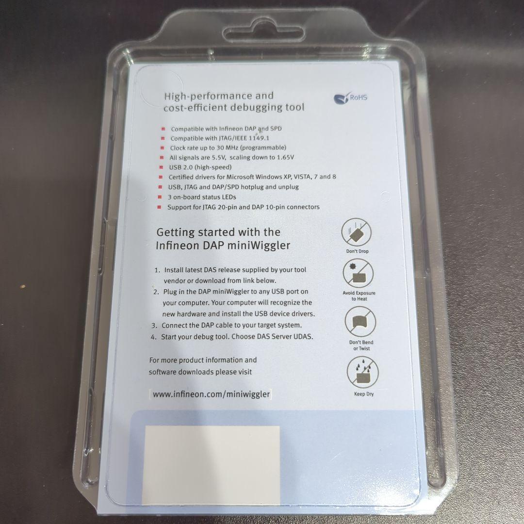 外付けハードディスク・ドライブ Infineon DAP miniWiggler V3