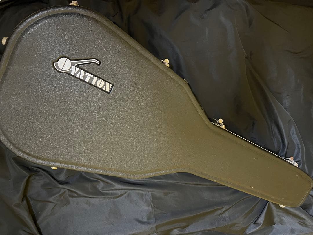 OVATION Deluxe CS257 エレアコ ギターハードケース付完動品