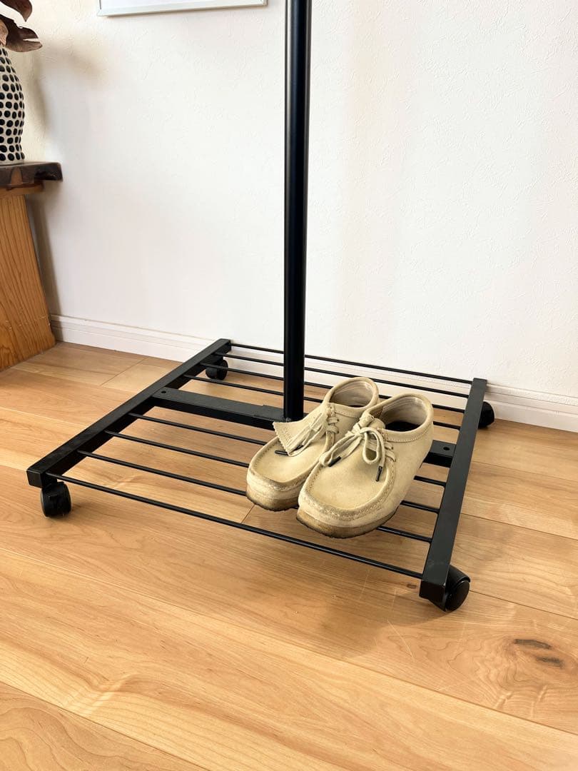 【ヴィンテージ】回転式　ミッドセンチュリー　サークルラック　店舗什器　アパレル