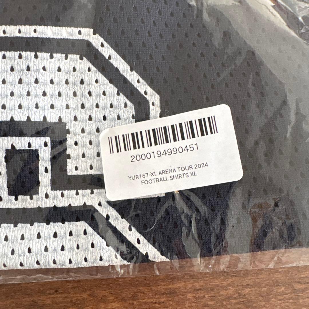 優里 ARENA TOUR 2024 FOOTBALL SHIRTS XLサイズ