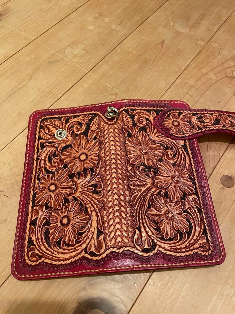 俺の男前カービングライダースウォレット