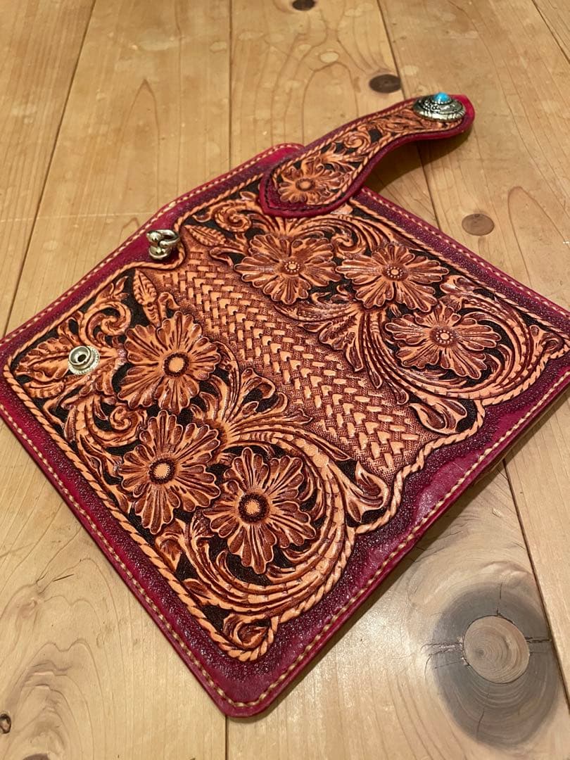 俺の男前カービングライダースウォレット