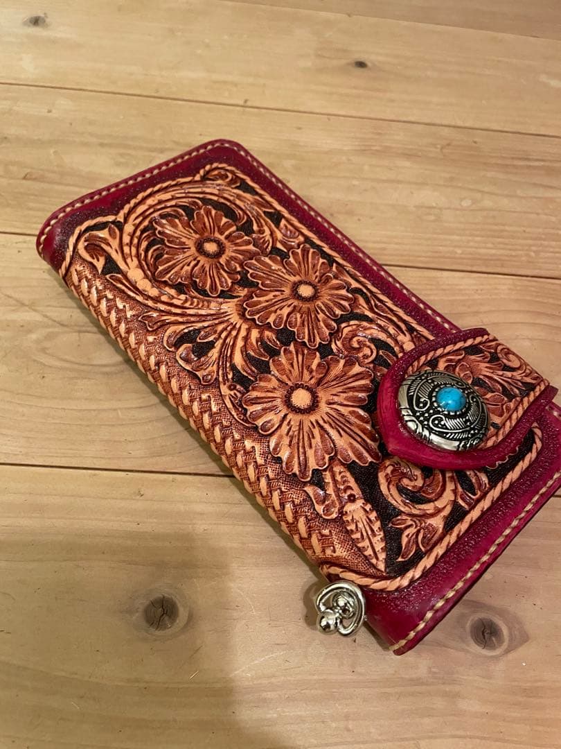 俺の男前カービングライダースウォレット