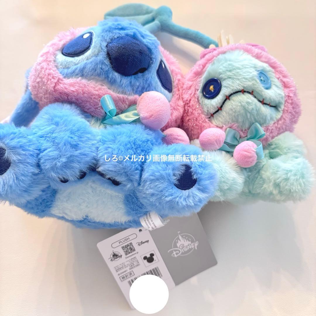 スティッチ＆スクランプ ぬいぐるみ GLOSSY FRUITS ディズニーストア