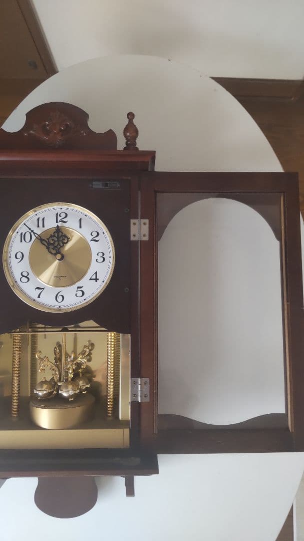 SEIKOセイコー掛け時計日本製QB550B 昭和レトロ