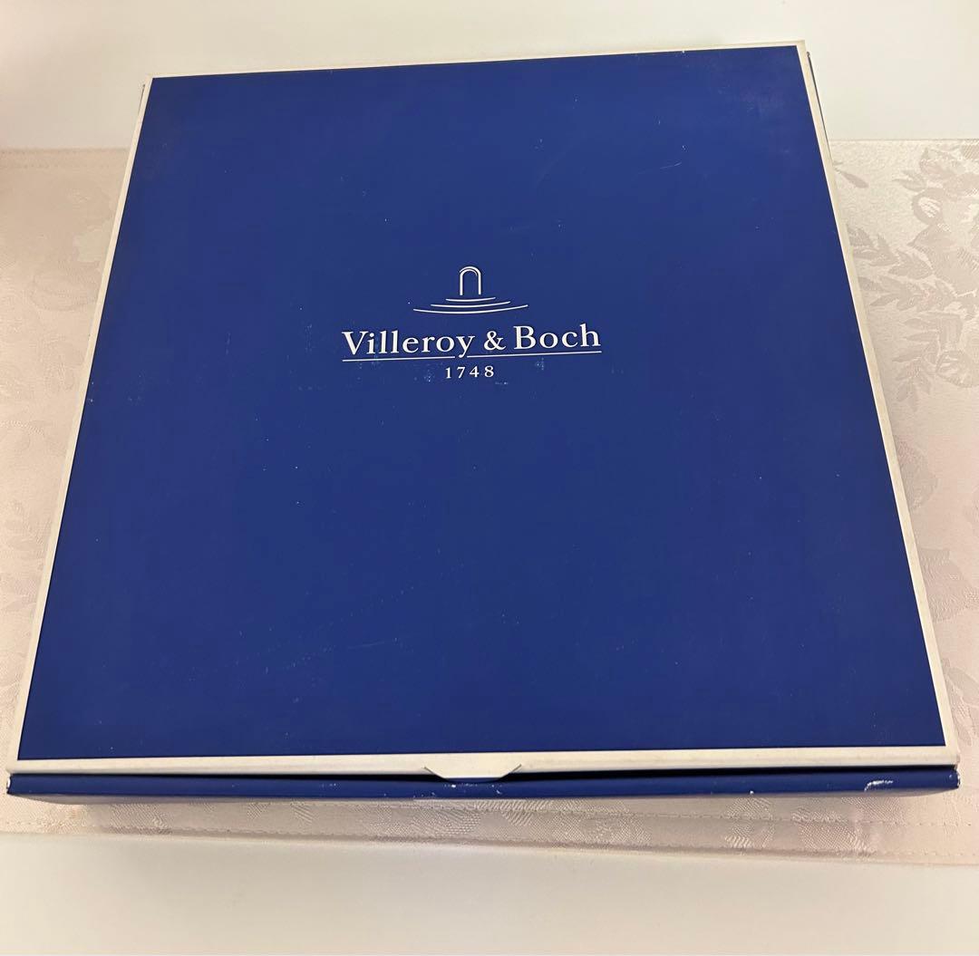 【未使用】ビレロイ＆ボッホ　クリスマスプレート　飾り皿★非売品飾り立て付き♪