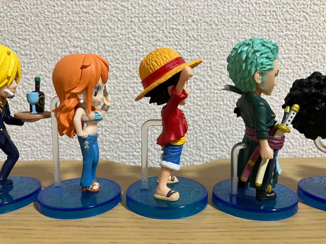 ワンピース ワーコレ 麦わらの一味 9点セット 2年後シャボンディ諸島
