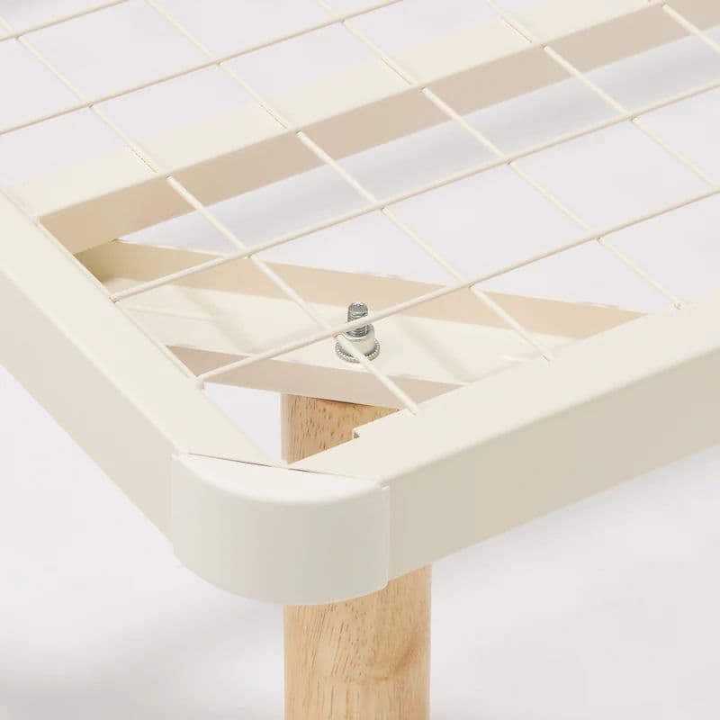 無印良品 スチールベッドフレーム シングル ベッド IKEA シンプル 木