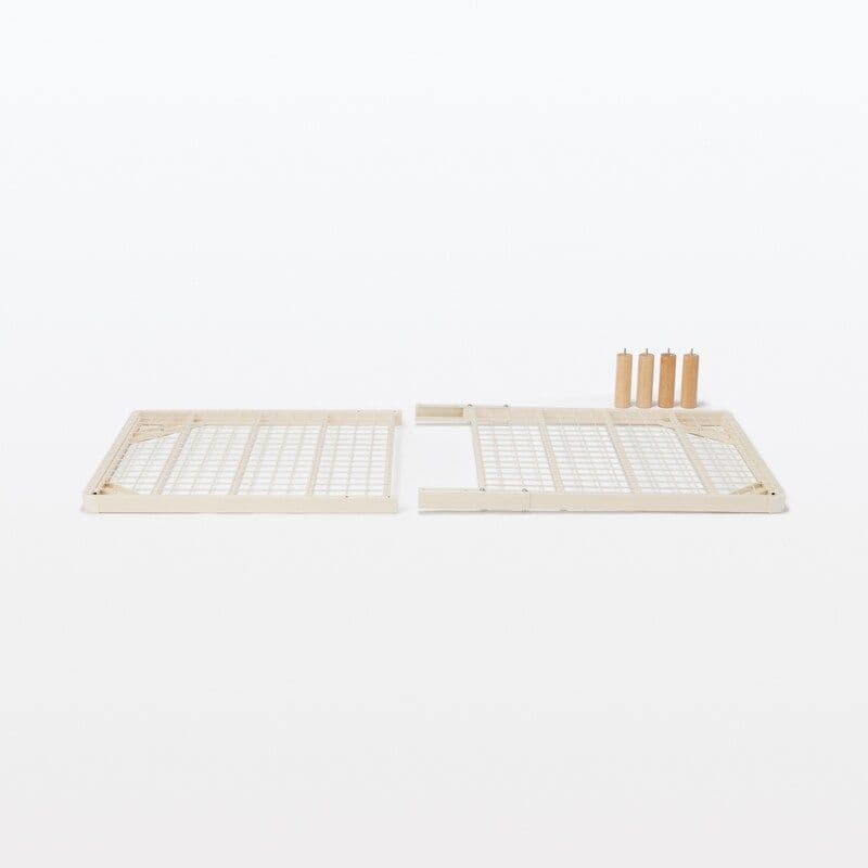 無印良品 スチールベッドフレーム シングル ベッド IKEA シンプル 木