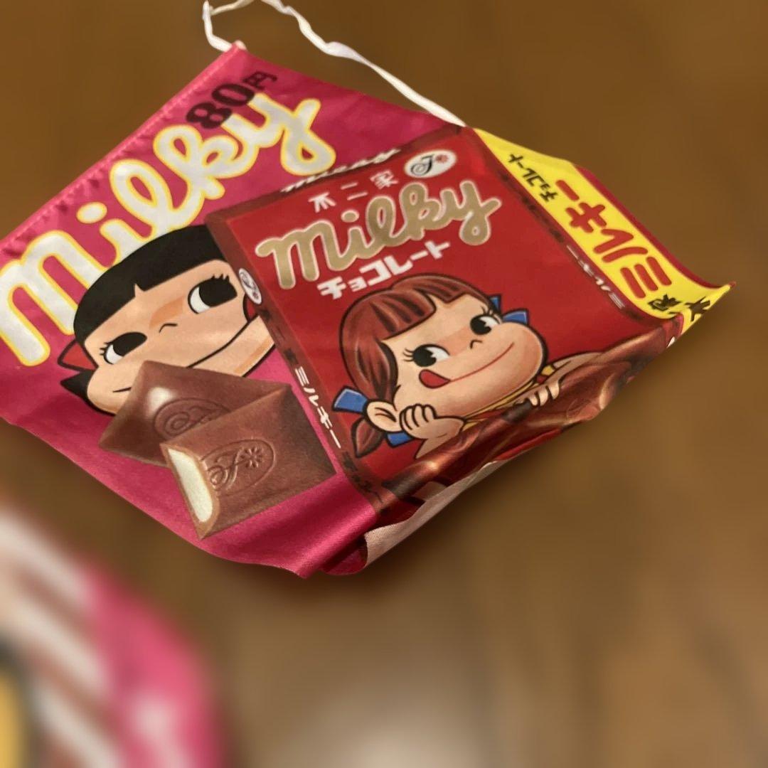 激レア 店頭用 のれん 不二家のチョコレート 不二家 FUJIYA 駄菓子屋