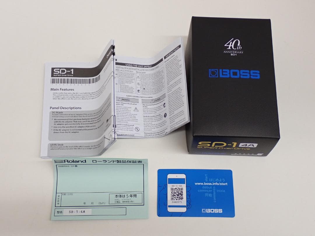 美品 4795 BOSS ボス SD-1 4A SUPER OverDrive