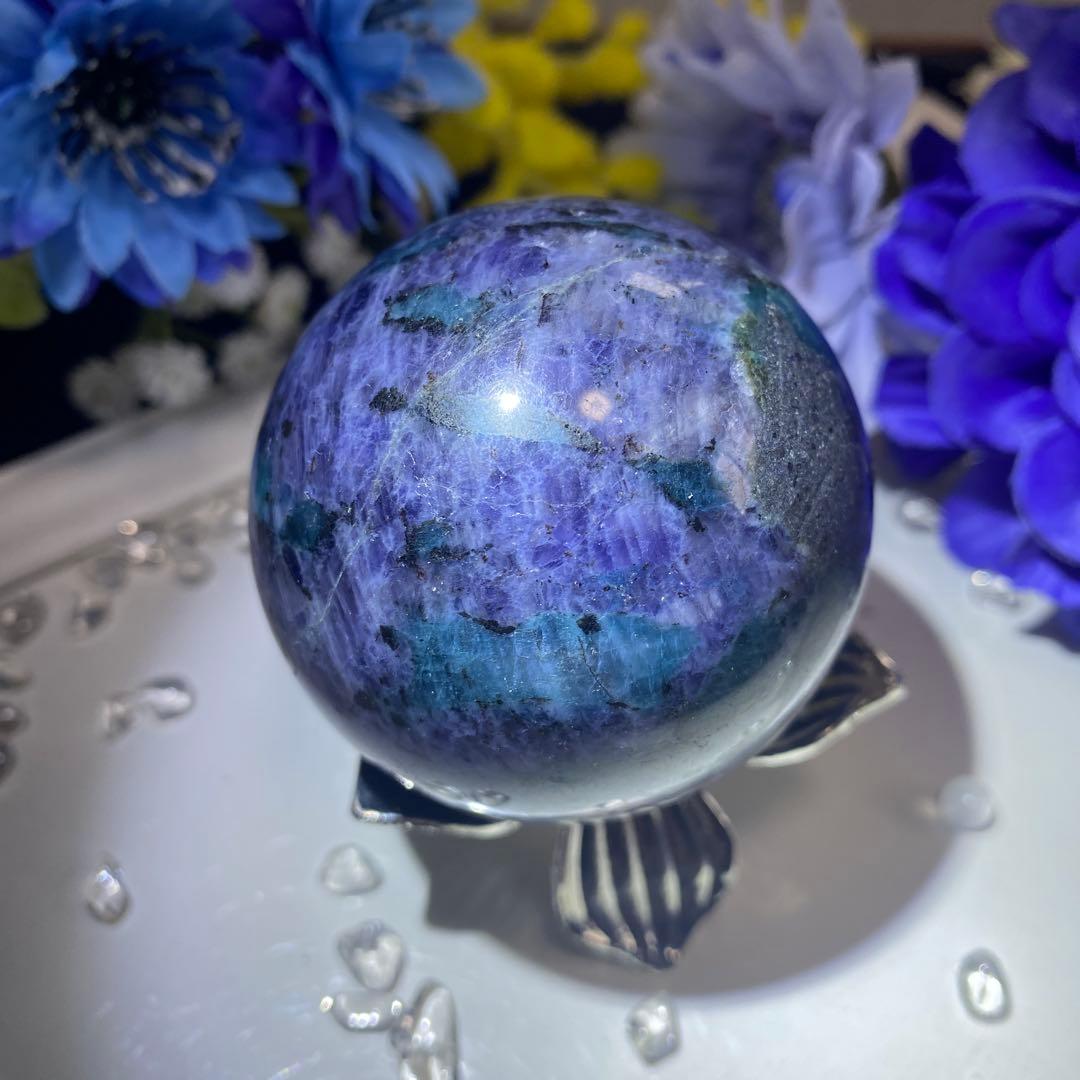 アイオライト グリーンカイヤナイト共生 スフィア ❷