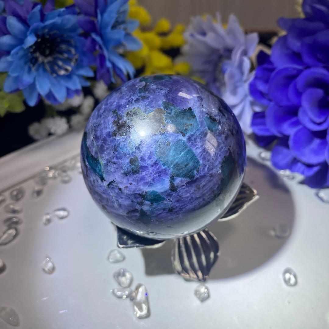 アイオライト グリーンカイヤナイト共生 スフィア ❷