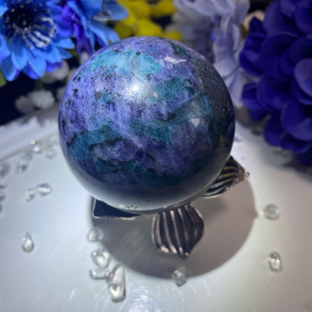 アイオライト グリーンカイヤナイト共生 スフィア ❷