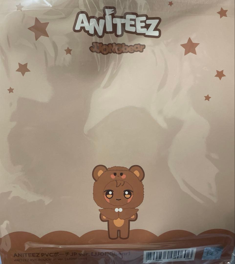 ateez aniteez pvcポーチ ジョンホ jp ver