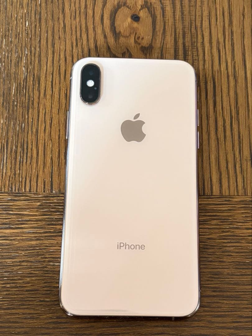 超美品 iPhone XS 64GBモデル　ゴールド 画面割れなし