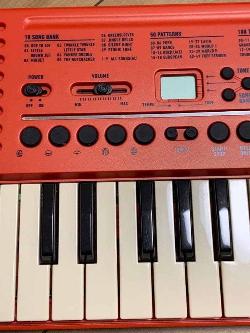 CASIO UK-01 ミニキーボード　32鍵 本体+原箱+破れ取扱書