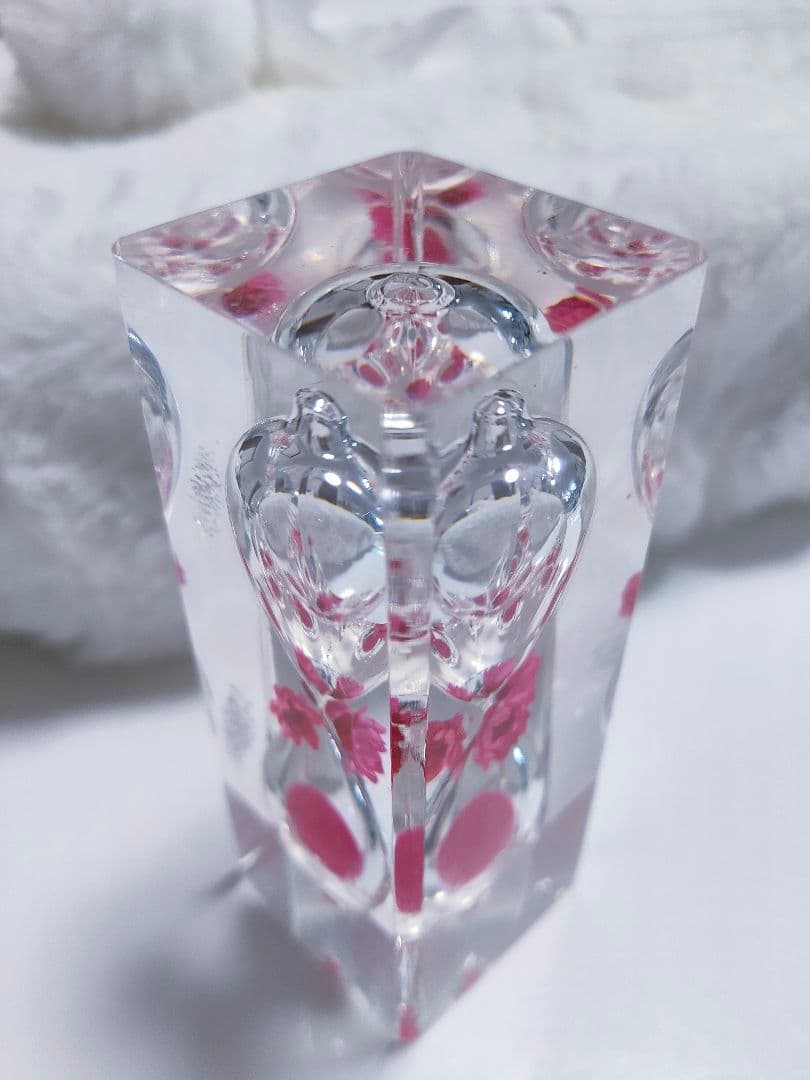 砂時計 硝子 花 195秒 インテリア 北欧 モダン 置物