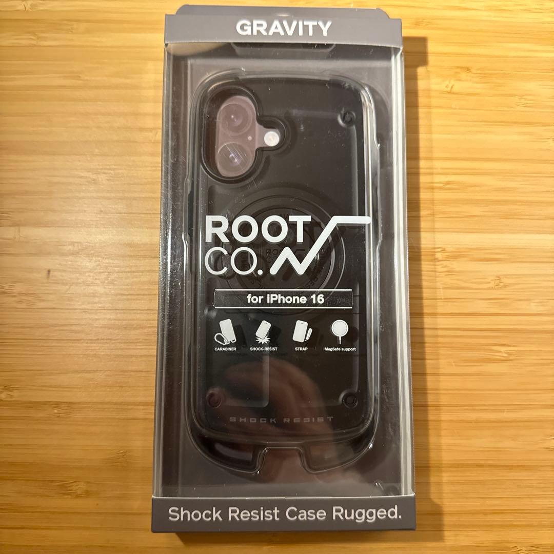 ROOT CO. Gravity iPhone 16 ケース　人気品薄欠品品！