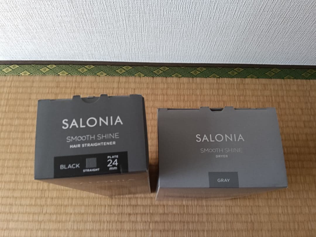 SARONIA ヘアードライヤー　コテ　 黒 ブラック 新品未開封