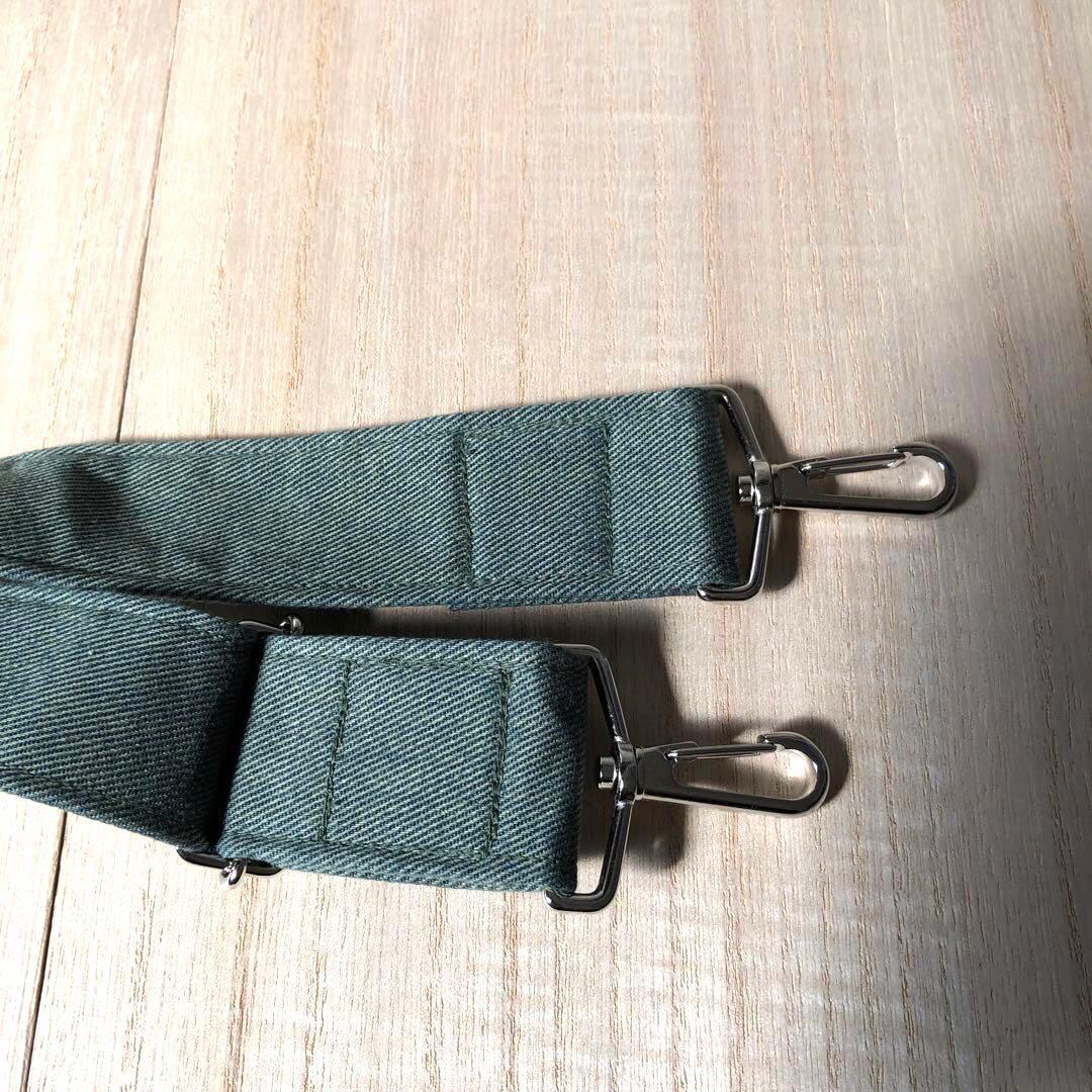 k.eito-seibi　ショルダーバッグ　カーキ　オリーブ　シルバー