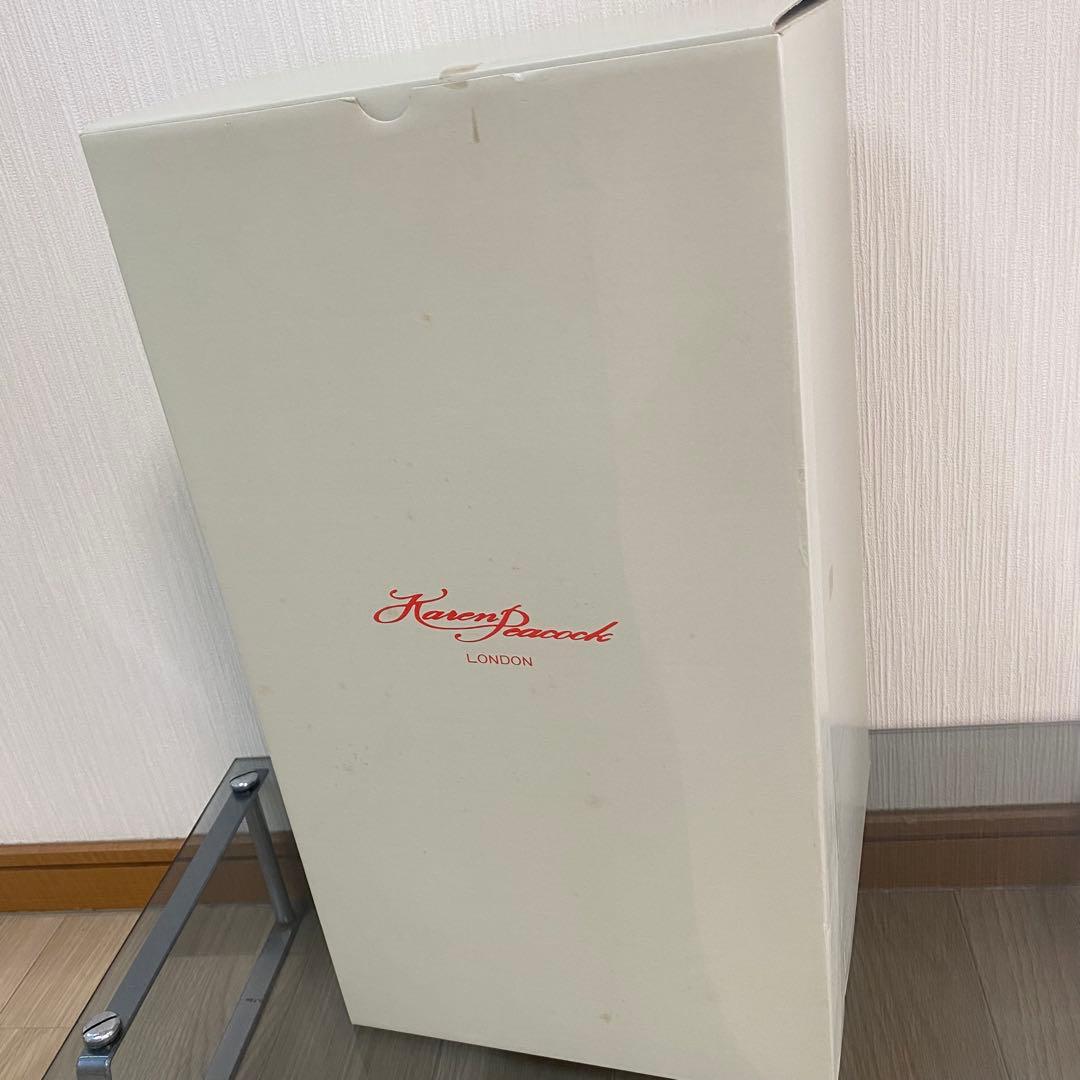 KarenPeacock ガラスドーム置き時計 振り子時計 リズム時計 クオーツ