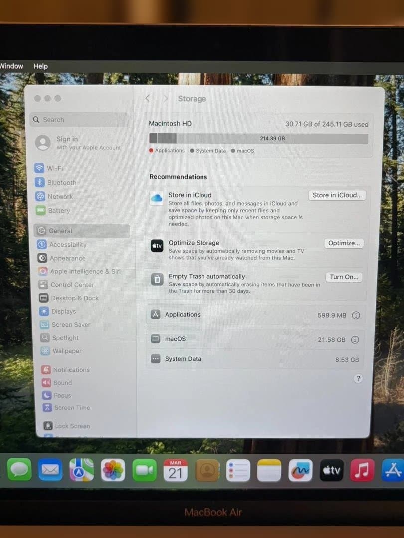 Macbook Air ローズゴールド（M1,2020) 8GB 256GB