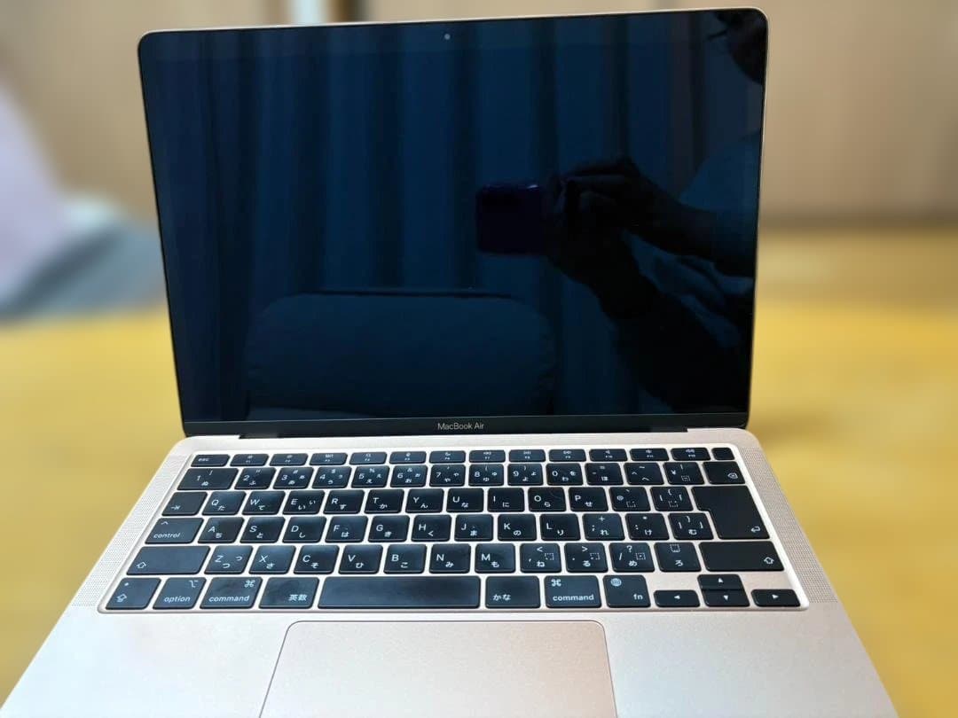 Macbook Air ローズゴールド（M1,2020) 8GB 256GB