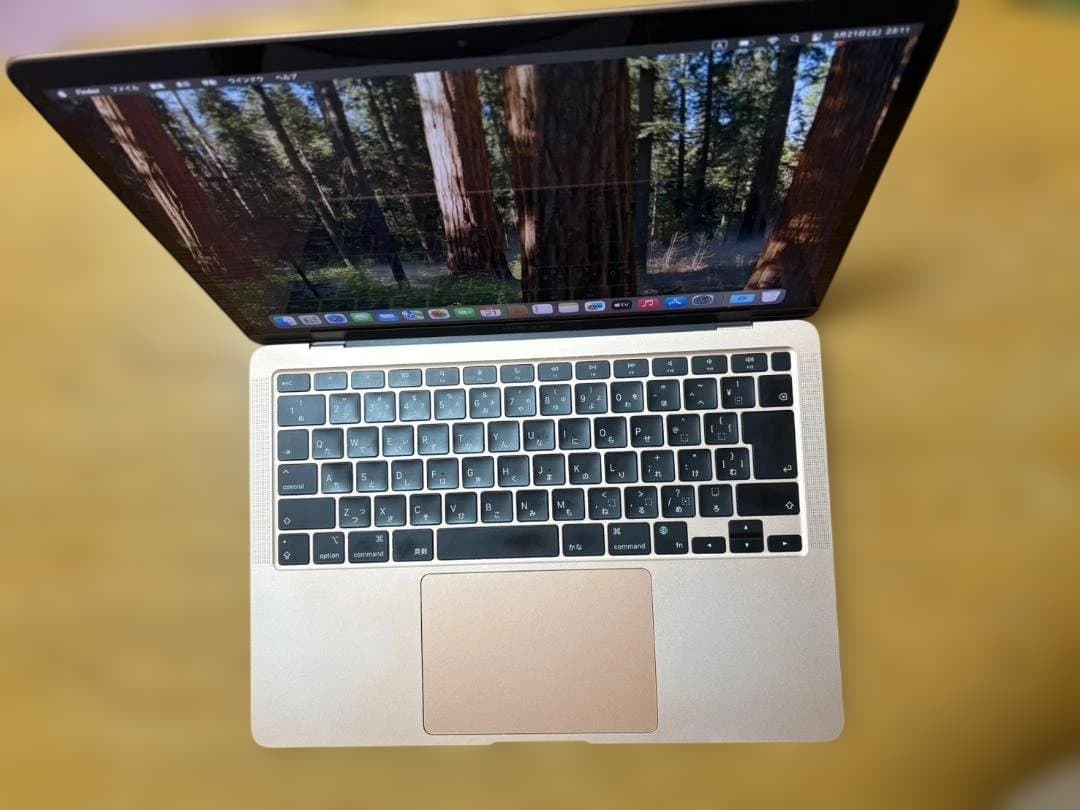 Macbook Air ローズゴールド（M1,2020) 8GB 256GB