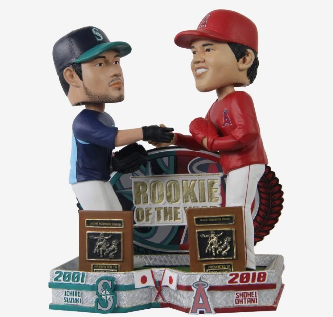 イチロー　大谷翔平　ルーキー・オブ・ザ・イヤー ダブルボブルヘッド