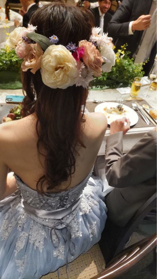 アーティフィシャルフラワー 結婚式ブーケ
